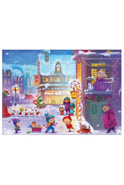 Other CHRISTMAS TOWN PUZZLE 60 PIECES A LOVELY PUZZLE FOR THE YOUNGEST