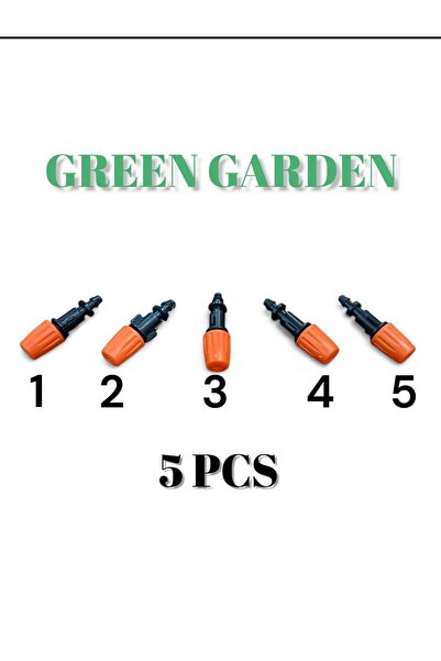Genaric 5 قطع بخاخ المياه قابل للفتح والغلق لري النباتات
