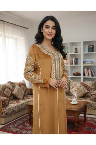 AFandina Winter jalabiya, different design A-0320224