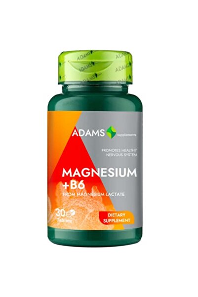 Adams Vision Магнезий+B6 - 2x30 таблетки - Adams