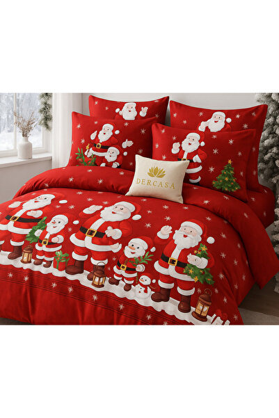 Dercasa 6-Piece Soft Finet Fitted Bedding Set with Elastic – Comfort and Elegance Every Night