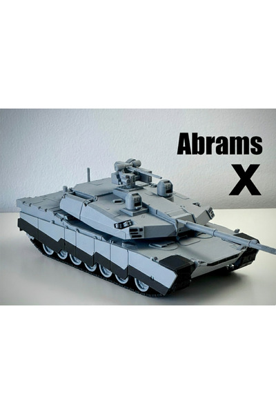 Forge Triverse AbramsX Tank Model Kiti 1/35 Ölçek Hareketli Paletli