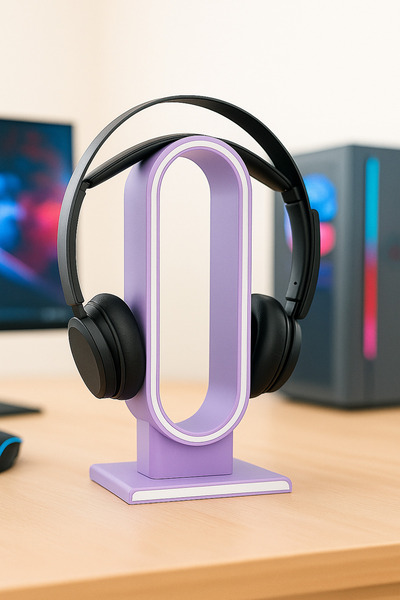 Orivara Design OriLoop Dekoratif Oyuncu Kulaklık Standı, Kulaklık Standı