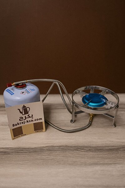 bakraj موقد غاز رحلات + علبة غاز من بكرج