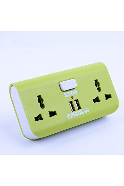 Chinastore 2 USB EU Plug Charging Adapter Universal Adapter Charger Travel Converter