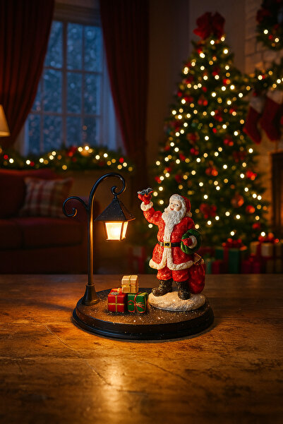 Seabysparkle Lamba ışığındaki Noel baba