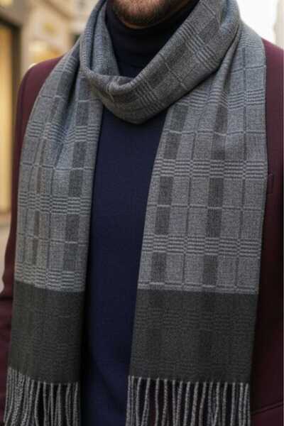 Mood Agenda Men's Premium Luxury Patterned Scarf