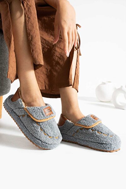 FootFrenzy Women's House Slippers Non-Slip Sole Bohça Çeyiz Indoor House Slippers