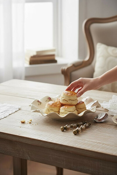 ROY KING Royking Rose Yuv.Sunum Plate 31 cm Gnj 015