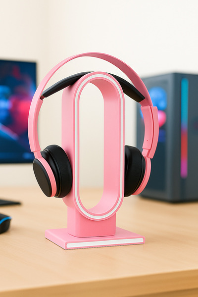 Orivara Design OriLoop Dekoratif Oyuncu Kulaklık Standı, Kulaklık Standı