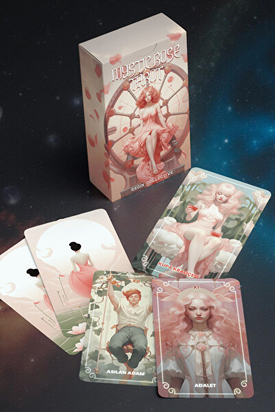 Luxmon Mystic Rose Tarot Destesi Seti ve Kullanım Kılavuzu