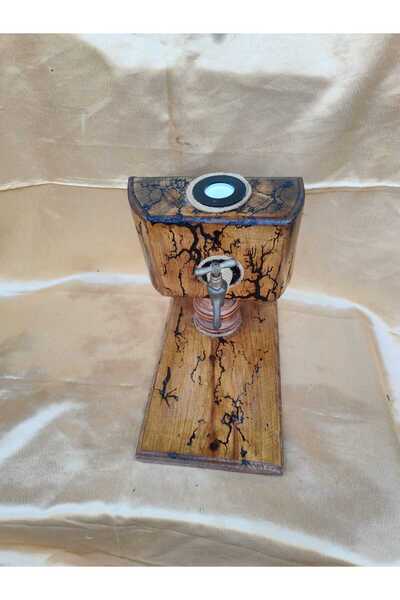 Kırmızı Saçlı Kız Ağaç Tasarım Ürünleri AĞAÇ RAKI ÇEŞMESİ