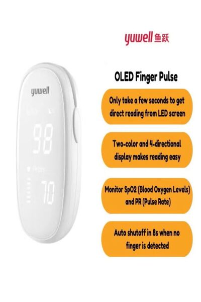 Yuwell Finger Pulse Oximeter (SpO2 & Pulse Rate)