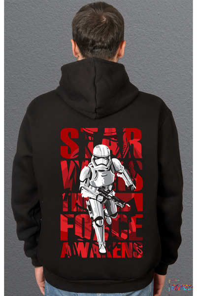 Bumeta Hanorac unisex cu glugă Star Wars Clone Wars Darth Vader Swea tricou