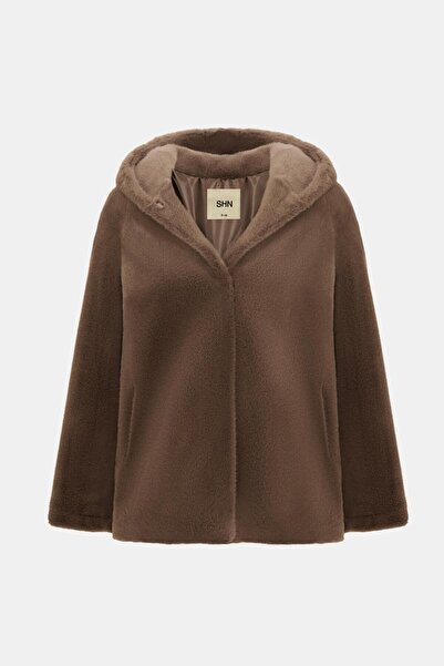 Shn Kapüşonlu kürk