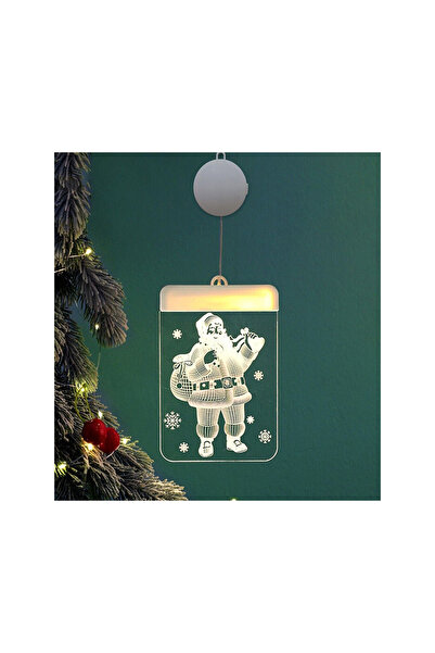 VERK Window decorationLED 3D, Santa Claus, 17 x 11.5 cm, Warm white