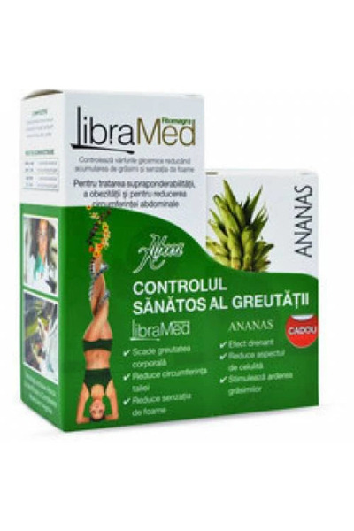 ABOCA Pachet Fitomagra Libramed 138 comprimate + Ananas 50 capsule -