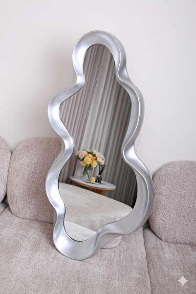 Generic Artistic mirror with a wavy frame – a touch of modern luxury 105cm * 49cm