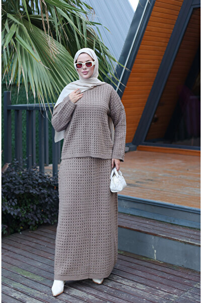 NEW DAĞ Openwork Knitwear Set