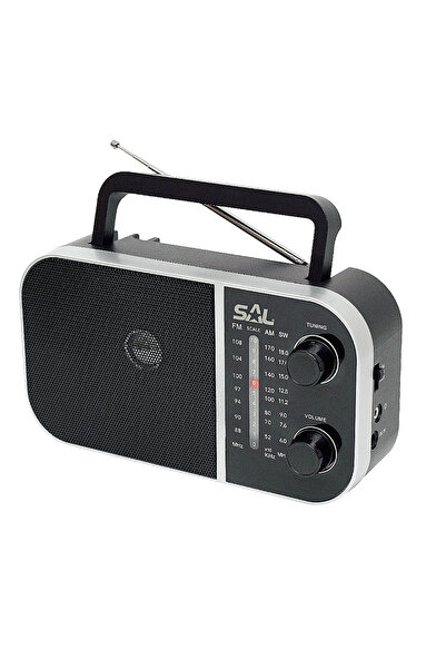 SAL Somogyi Audio Line Portable AM-FM-SW Radio with AC/DC Power and Headphone Jack