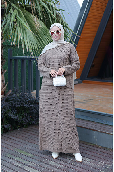 NEW DAĞ Openwork Knitwear Set