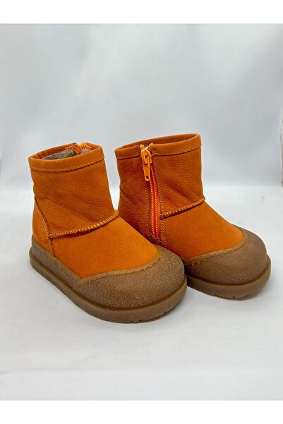 Mini Angel Children's Boots Children's Boots Children's Fur Leather Boots Children's Winter Boots Wool Inside Children's Boots