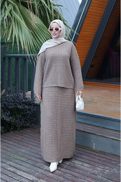 NEW DAĞ Openwork Knitwear Set