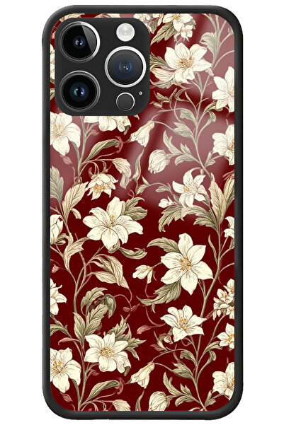 WANNA PROTECT حافظة هاتف آيفون 16 برو مزودة بحماية للكاميرا ونمط نبيل وأنيق م...