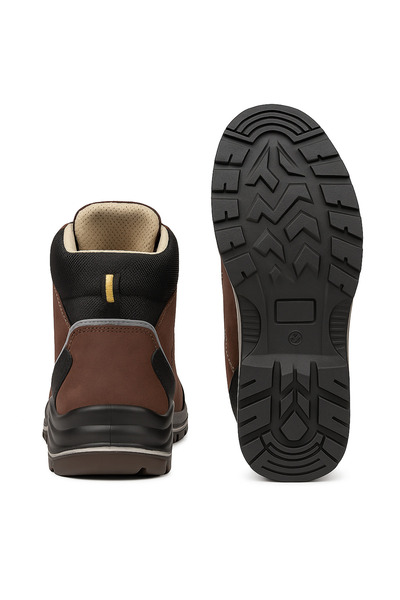 Yellow Square Ghete de protecție S3 HRO SRC - Piele nubuc, Vârf nemetalic, Talpă PU + Nitril HRO