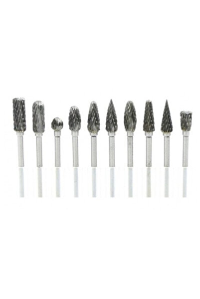 Scule Set 10 Freze de Carbura MICI 3-4 MM pentru Metal