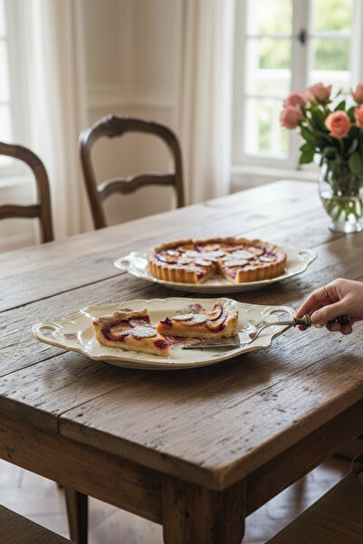 ROY KING Royking ROSE 31 εκ. Πιάτο Παρουσίασης με Λαβή GNJ 032