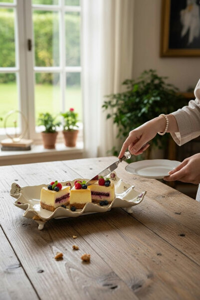 ROY KING Royking ROSE 34 εκ. Πιατέλα παρουσίασης με βάση GNJ 041