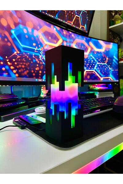 OEM Dikey Işık Kulesi Masaüstü / Duvar Aydınlatma Aksesuarı