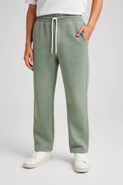 CLASSİCS MEN Zbd men's straight leg comfortable cut tracksuit bottoms - 7458