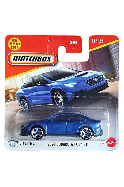 HOT WHEELS Matchbox - 2024 Subaru WRX S4 STI - Mavi (1/64) 2025 Case
