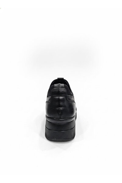 Ustalar Ayakkabı Çanta Black Women's Genuine Leather Shoes 710.055.046