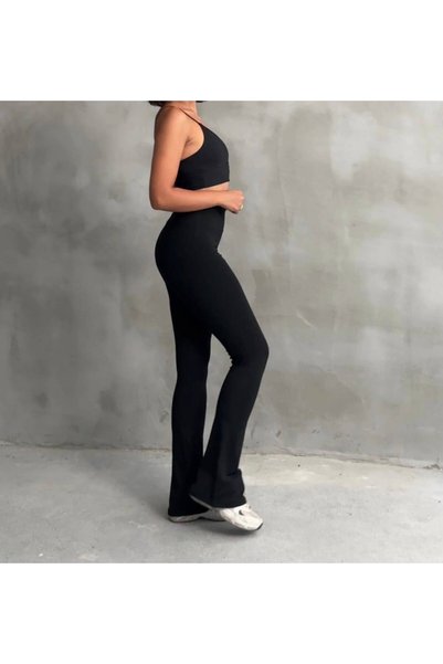 SARE TAYT Scuba Diver Fleece-Lined Spanish Leggings