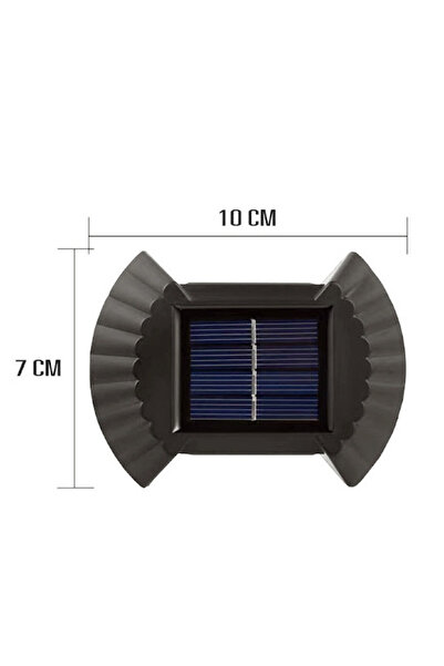BASE Set 4 Lampi solare cu lumina bidirectionala 6 led / lampa