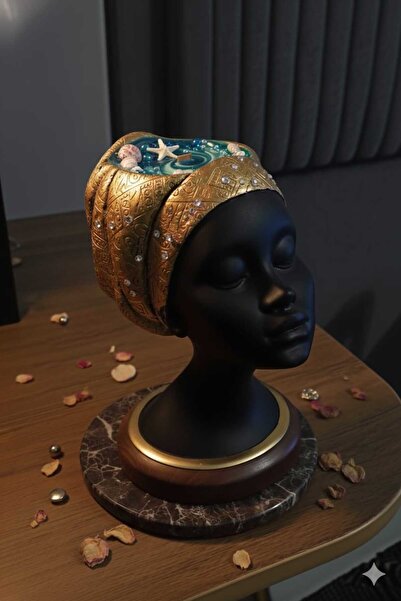 FLEX COMPANY El Yapımı Deniz Temalı Saksı Mum