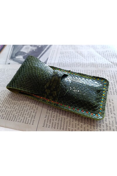 Mahfuz Crazy Real Leather Pen Holder for Your Special Pens (for 3*4 Pens) 28 ...