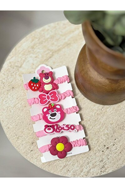 Madam Nora Set of 5 Cute Hair Clips with Children's Figures | Soft, Flexible, Does Not Break