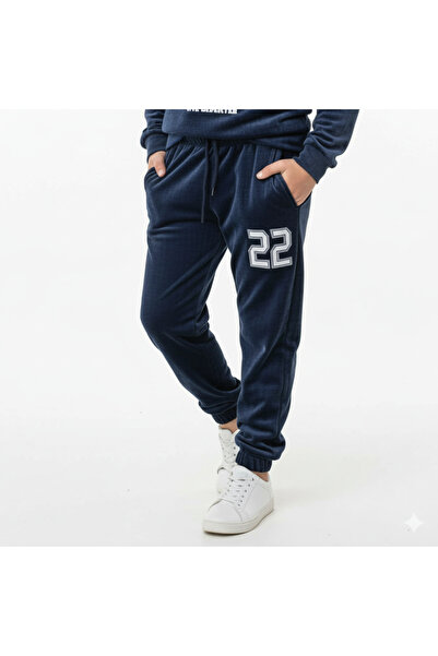 alqarat "القارات" Kids velvet Tracksuit Casual Set