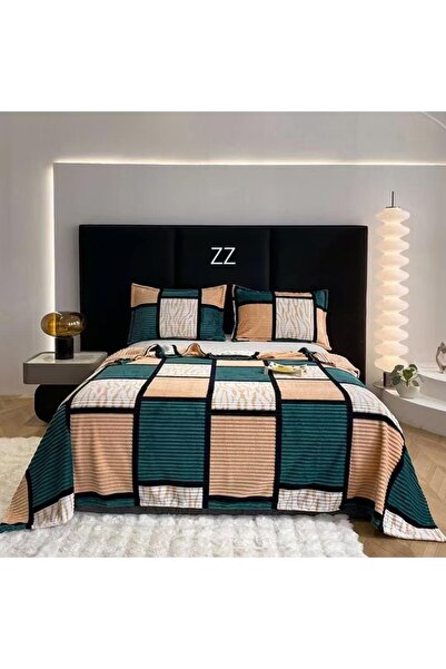 Truva Grup Extra-Soft Fluffy Blanket 230x250 cm – Soft, Warm and Elegant