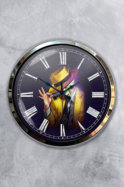 Kasva Concept هدية ساعة حائط على شكل حصان من معدن الكروم مقاس 40 سم