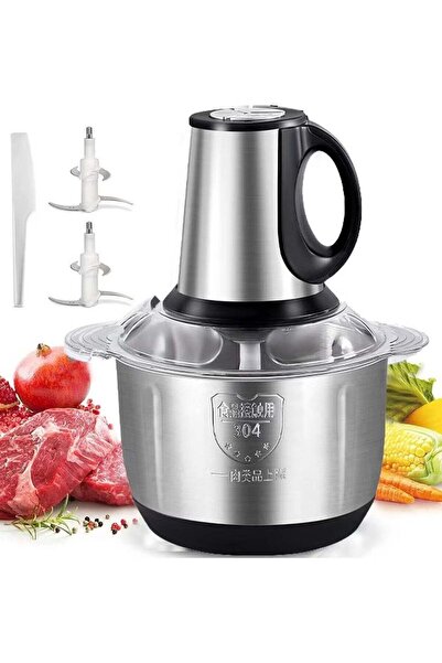 Primo Plus Multifunction Meat Grinder 3L Silver