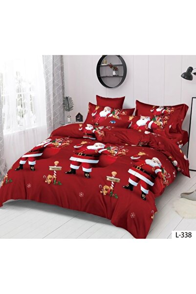 Truva Grup Finet Bed Linen Set "Winter Silence" – 6 Pieces, 230 x 250 cm