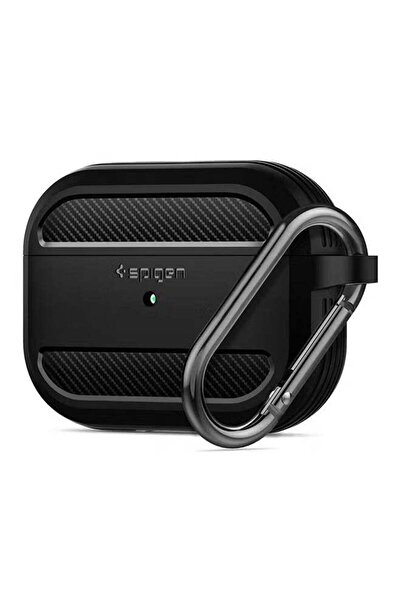 Spigen Rugged Armor Case Cover For Apple AirPods Pro Matte Black
