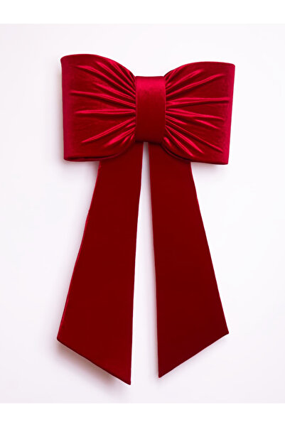 Insolito Custom Fundă Crăciun din panglică roșie, 60x30 cm, cu panglici de 0....