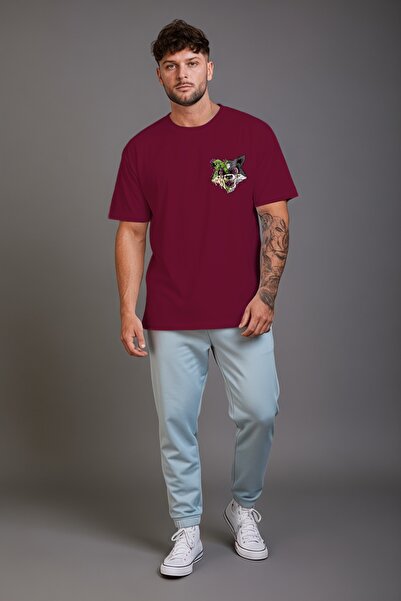 OEM Black Wolf Oversized t-shirt for men