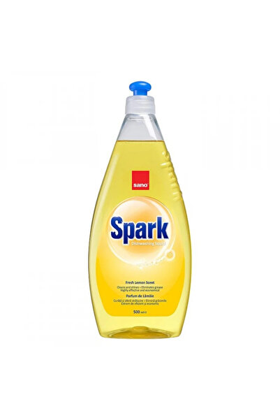 Sano Lemon dishwashing detergent, Spark, 500 ml